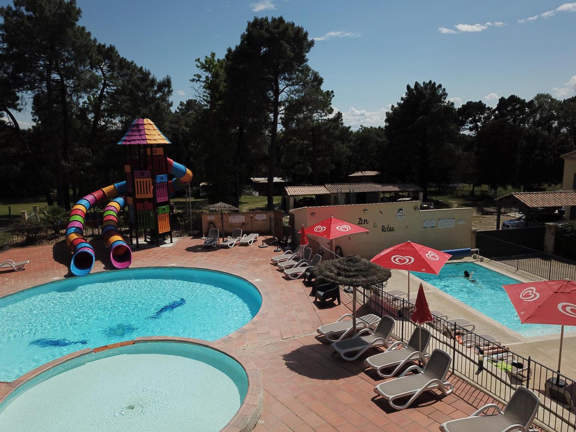 Camping La Simioune En Provence Bollène Exterior foto