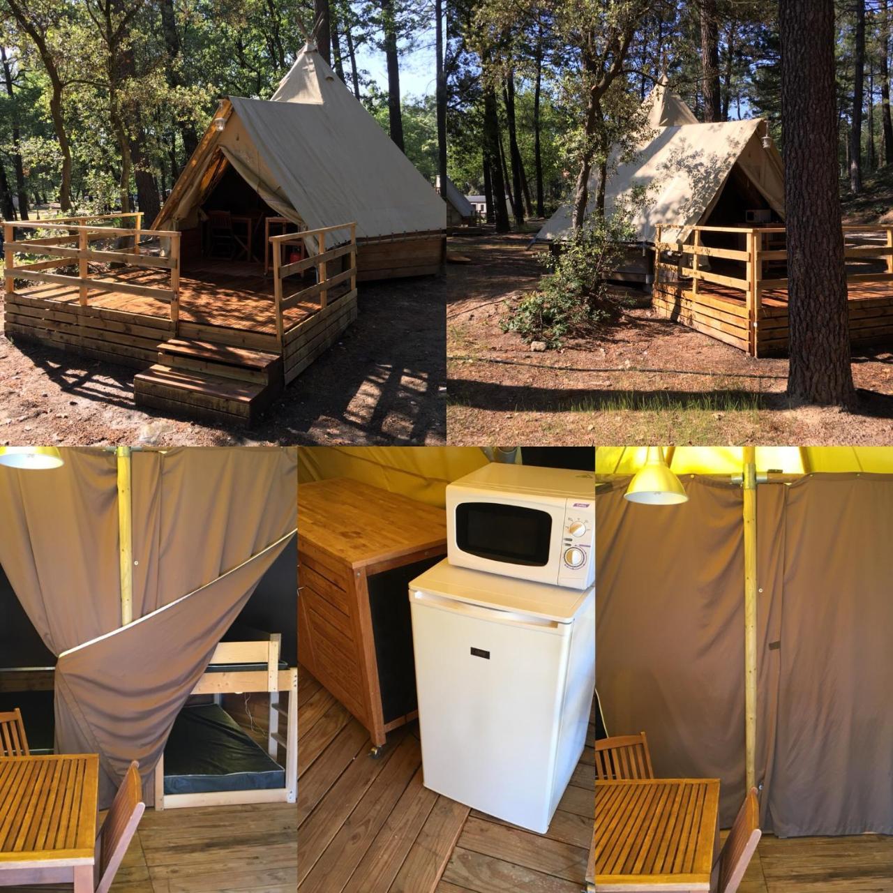Camping La Simioune En Provence Bollène Exterior foto