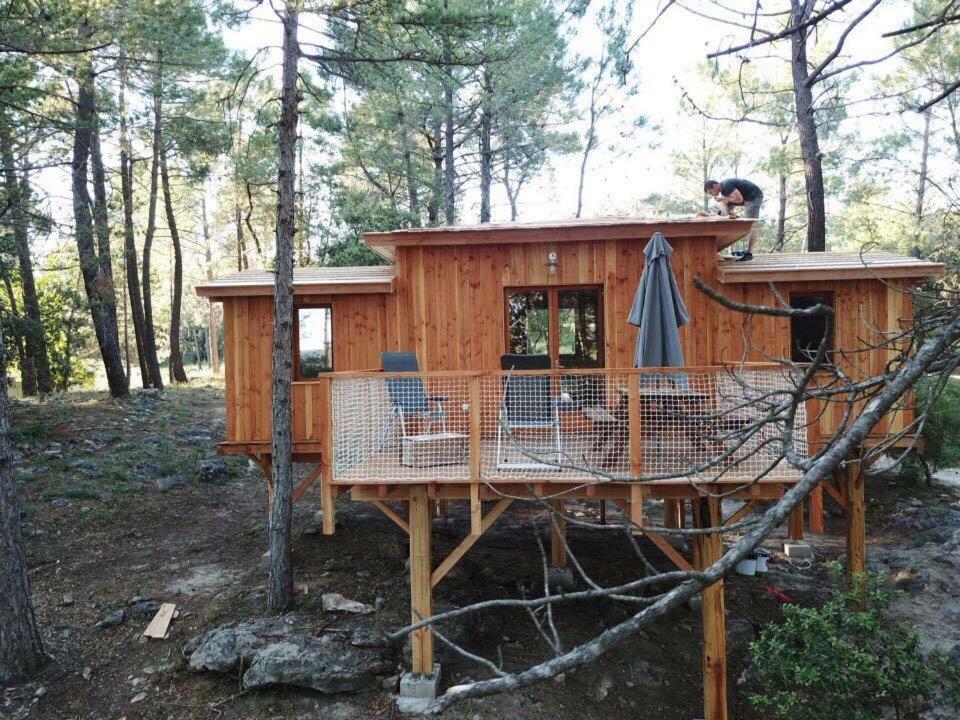 Camping La Simioune En Provence Bollène Exterior foto